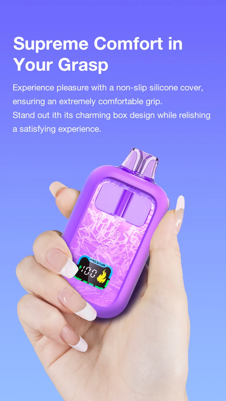 Supreme Comfort in Your Grasp Experience pleasure with a non-slip silicone cover, ensuring an extremely comfortable grip. Stand out ith its charming box design while relishing a satisfying experience.