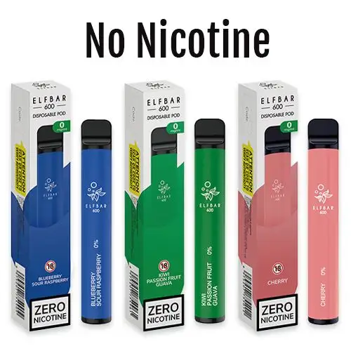 no nicotine vape