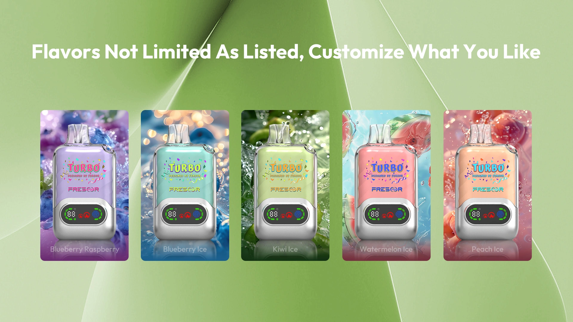 Flavors Not Limited As Listed, Customize What You Like