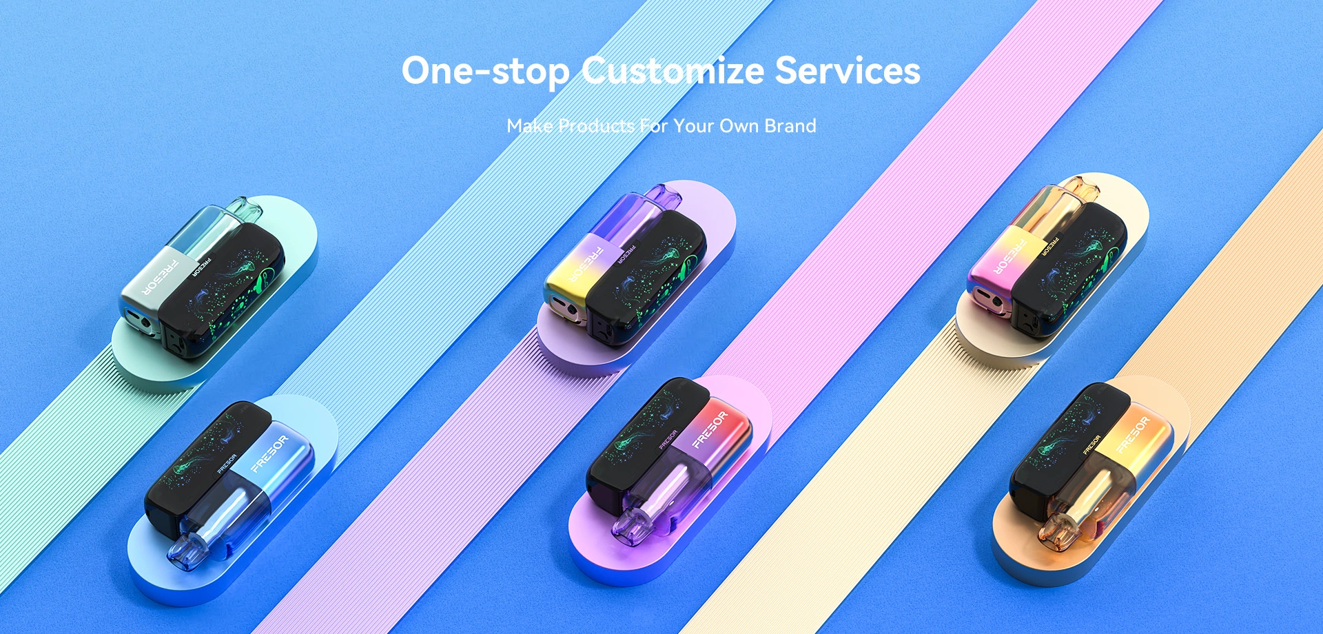 One-stop Customize Services Make Products for Your Own Brand