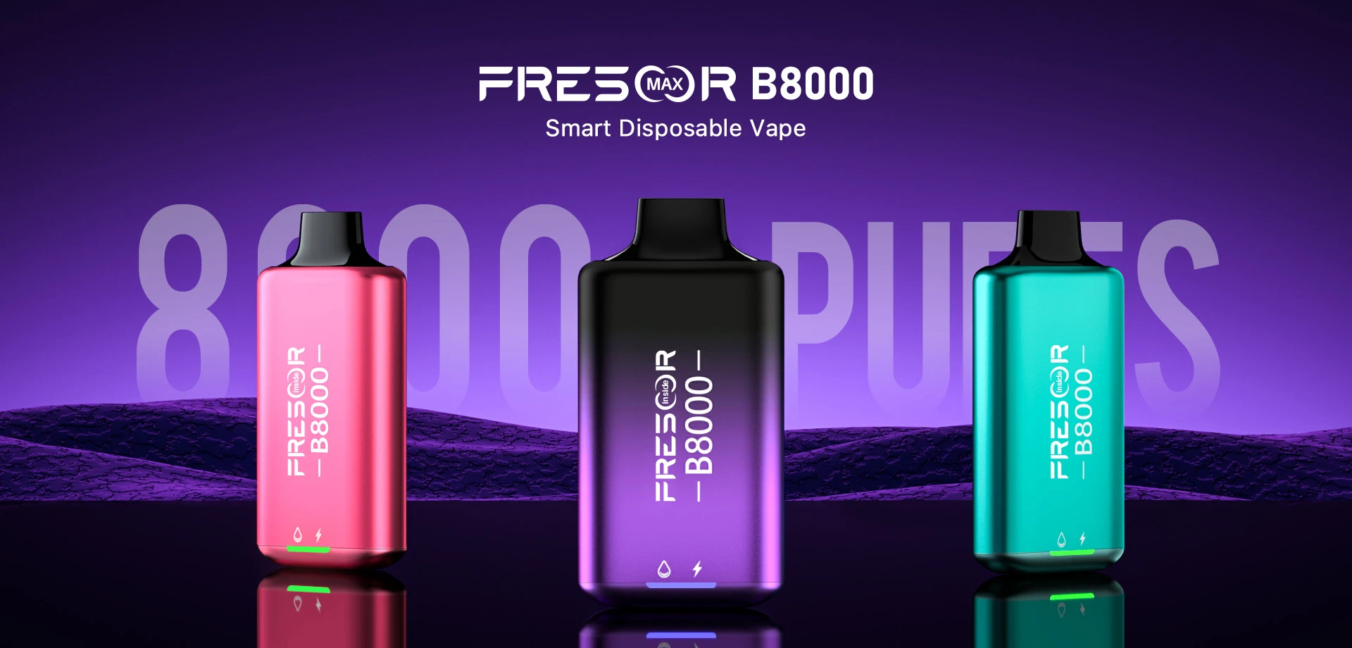FRESOR B8000: Smart Disposable Vape