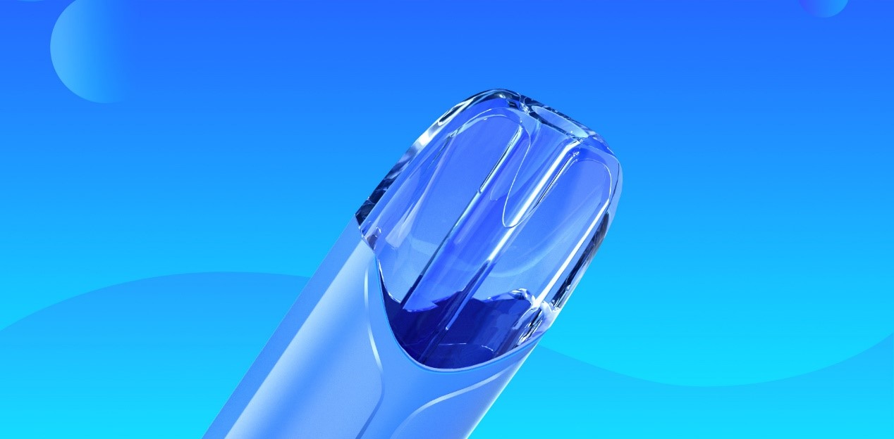 Transparente E-Liquid-Kammer