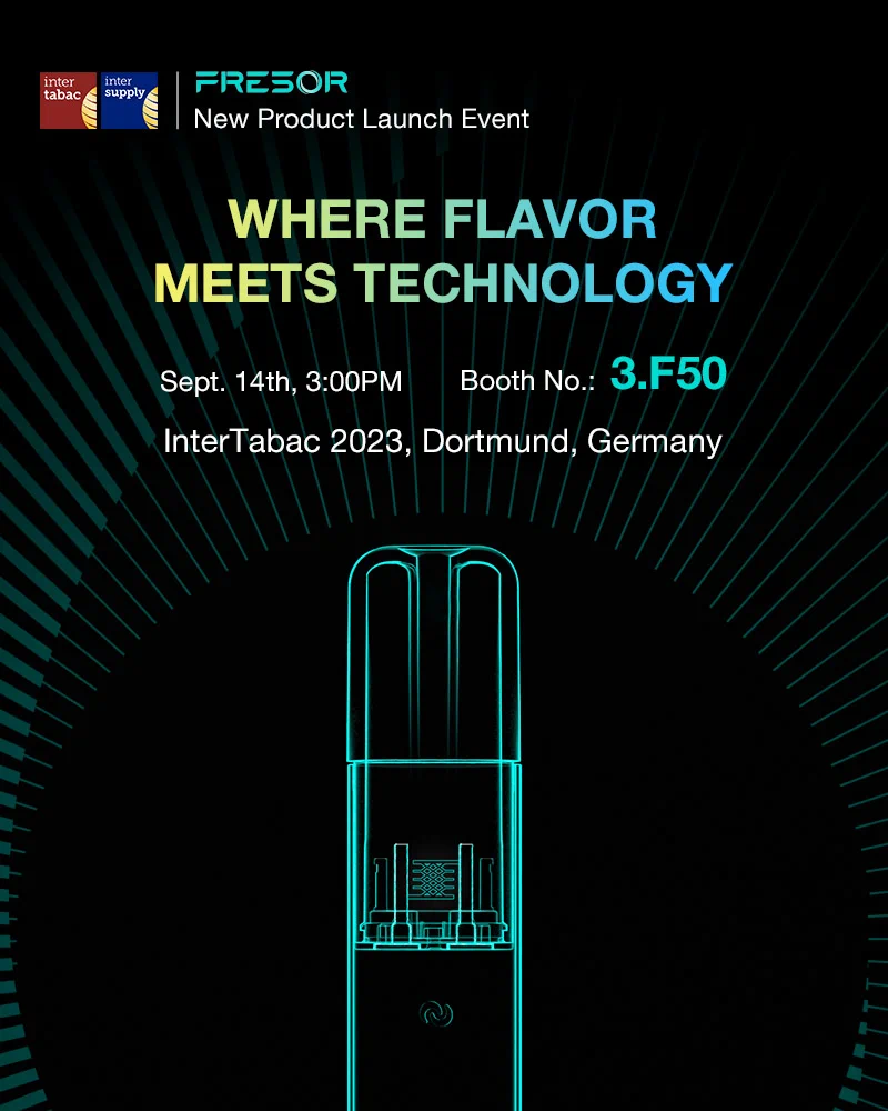 Join FRESOR Inside at InterTabac 2023: Where Flavor Meets Technology