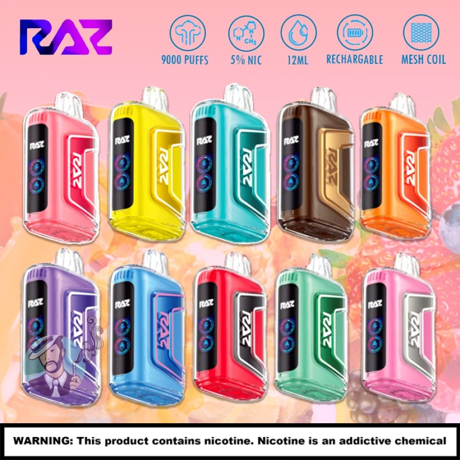 RAZ Vape TN9000 Specifications.webp