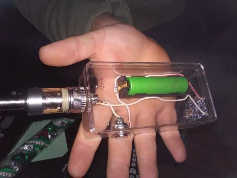 home-made vape device